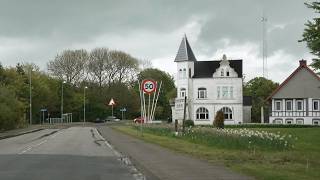 Dark Cloud Drive in Denmark from Aabenraa to Varnæs Vig.