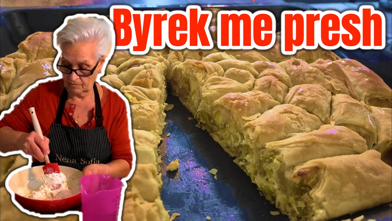 Byrek me presh - Leek Pie