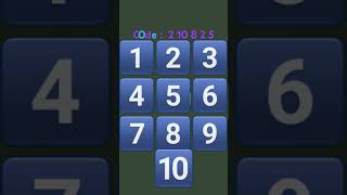 code :2 10 8 2 5