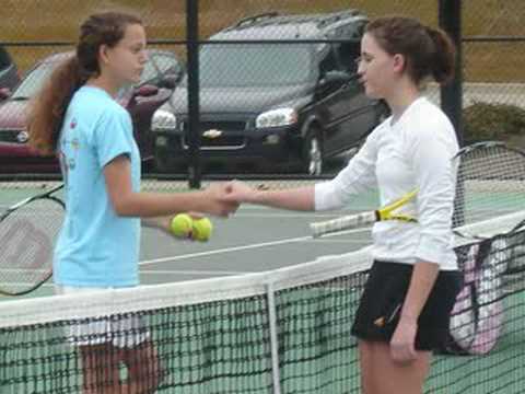 Natalie Playing Tennis