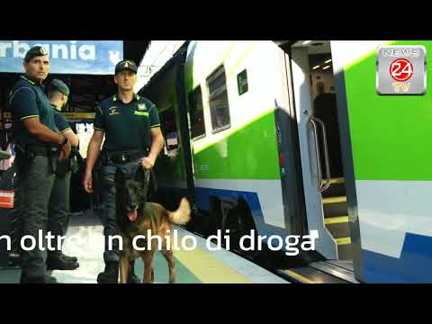 Video Hashish nascosto in una panciera, arrestato in stazione con oltre un chilo di droga