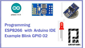 Esp8266 blink test with new Arduino IDE 1.6.5 : PDAControl