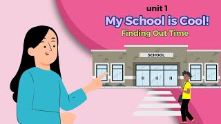 WE CAN3-term2-Unit1- My School is Cool!-Finding Out Time-إنجليزي- الصف الثالث -الفصل الدراسي الثاني