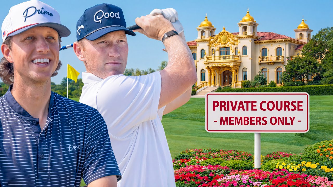 I brought Brad Dalke to Break a PRIVATE Course Record