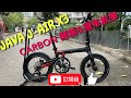 YouTube JAVA J-AIR X3 CARBON 16吋9速碟刹349 bicycle BIKE 摺車開箱摺車教學！