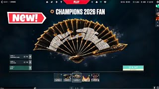Valorant Champions 2026 Bundle Leaks| Valorant Champions Melee 2026 Leaks 