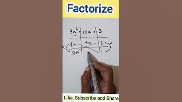 Factorize #algebra #maths #shorts #vedio #important #mathstrick