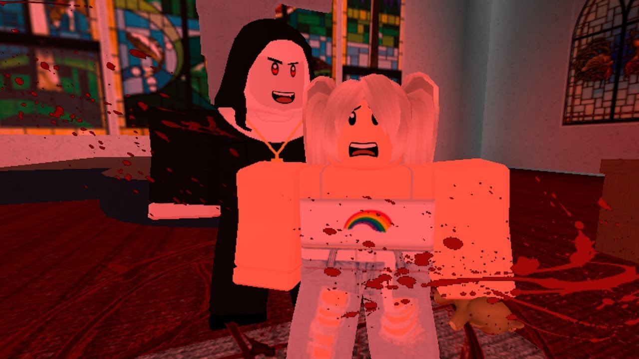 Roblox Horror The Nun Don T Turn The Cross Youtube - roblox nun