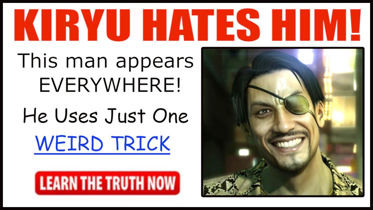 Majima Everywhere превращает Yakuza Kiwami в психологический хоррор...