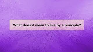 Question Pd. on Honesty, The Initiation of Force & What It Means to Live by Principles by L. Peikoff