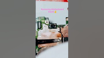 How to Remove safely motherboard Sheild#smartphone #repair #worldmobilerepairingcenter#mobilerepair