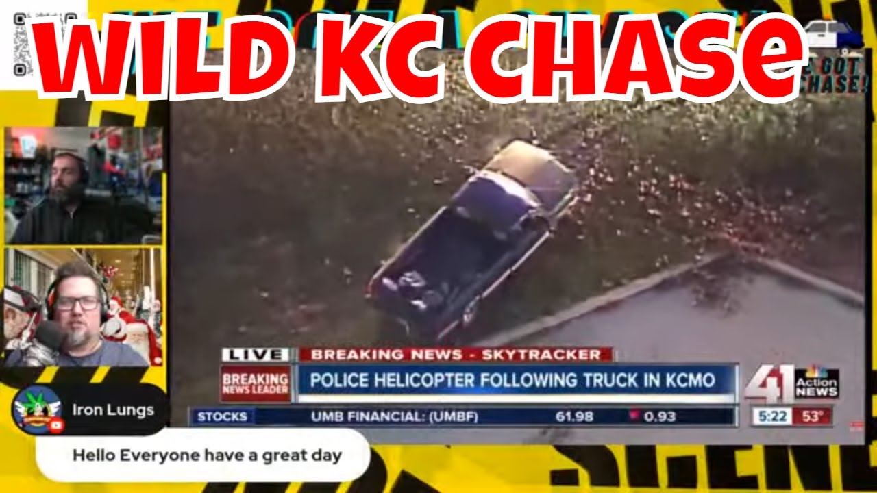 STOLEN TRUCK POLICE CHASE IN KANSAS CITY | WE GOT A CHASE - YouTube