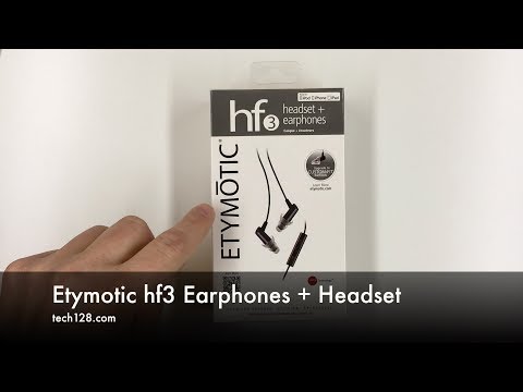 Etymotic hf3 Headset + Earphones