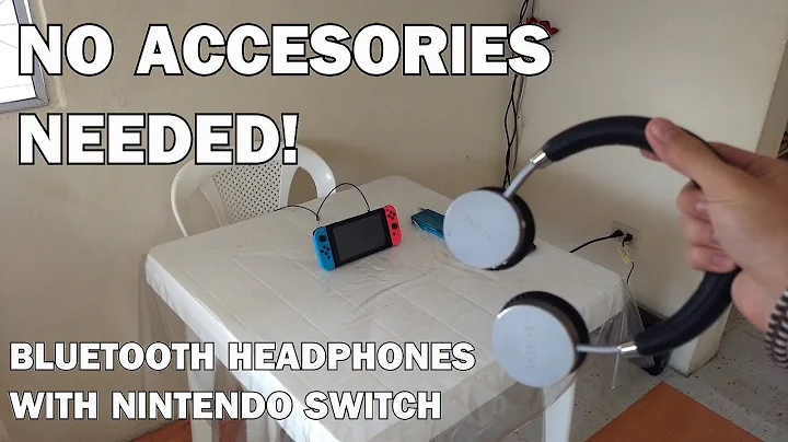 HOW TO USE WIRELESS/BLUETOOTH HEADPHONES WITH NINTENDO SWITCH AND A LAPTOP