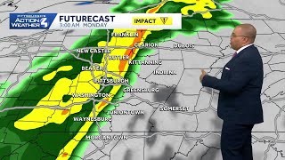 December 28 Forecast: Impact Day Monday for cold, snow, and wind in Western PA