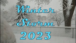 2023 Winter Storm Time-lapse