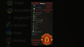GLORY GLORY MAN UNITED! #football #soccer #goalkeeper #fifa #amnewbutnottheleast #metaverse #manutd