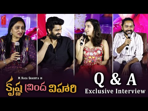 #KrishnaVrindaVihari GRAND PRESS MEET | Naga Shaurya, Shirley Setia | #IRAcreations