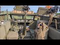 M3A1 Half Track, close up at the White Horse Military Show 2024