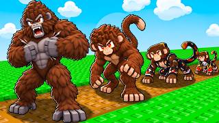 From BIRTH to DEATH Evolution of MONKEY in Roblox! screenshot 4