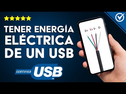 ¿Cómo obtener energía eléctrica de un PUERTO USB? - Los mejores trucos