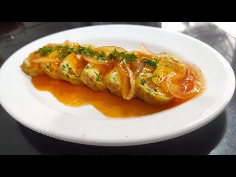 Resep Telur Dadar Gulung Asam Manis