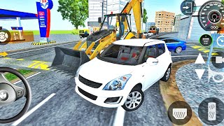 Suzuki Swift 🚨 Car Driving | Indian Car Simulator 3d - Realistic Car Games Android Gameplay screenshot 2
