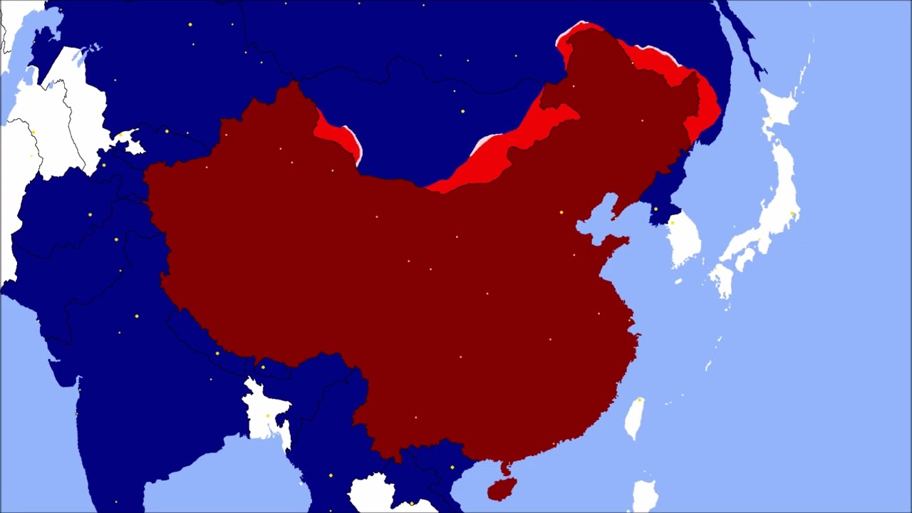 China vs Neighbour Countries (updated, unrealistic)