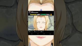 tsunade very power full💪 #anime #naruto #tsunade #viral #shortsfeed #trollface #trending #ytshorts