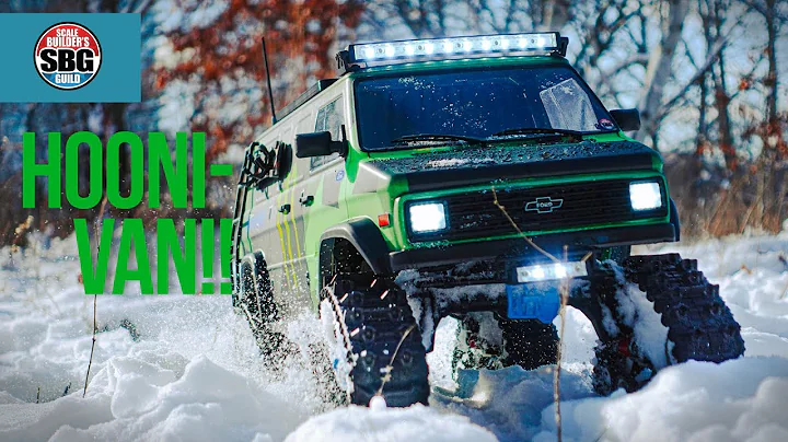 Traxxas Hoonigan - Or, HooniVAN with Traxx in the Snow!