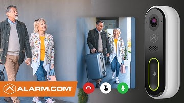 Introducing the Alarm.com Touchless Video Doorbell