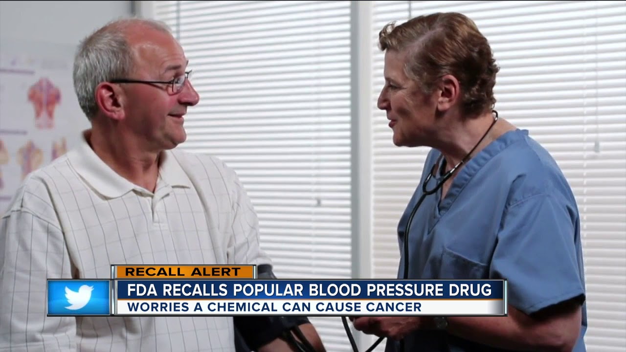 FDA recalls blood pressure, heart failure medications due to potential