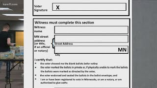Battle over mail-in ballots in Minnesota