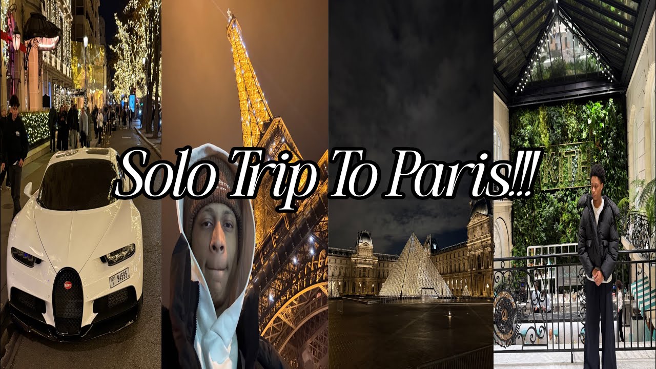 SOLO TRAVEL PARIS VLOG AS A 21 YEAR OLD COLLEGE DROPOUT 
