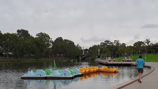 How deep is Adelaide's River Torrens?
