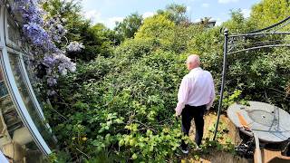 Jim's Roof COLLAPSED! As We Started His Garden Rescue.. (Jim Ep1) screenshot 4