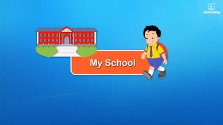 My School | Educational Video For Kids | Periwinkle