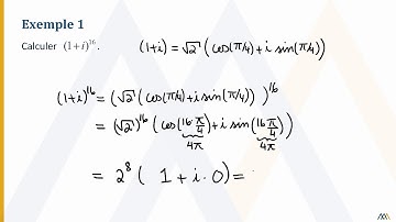 Formule de De Moivre