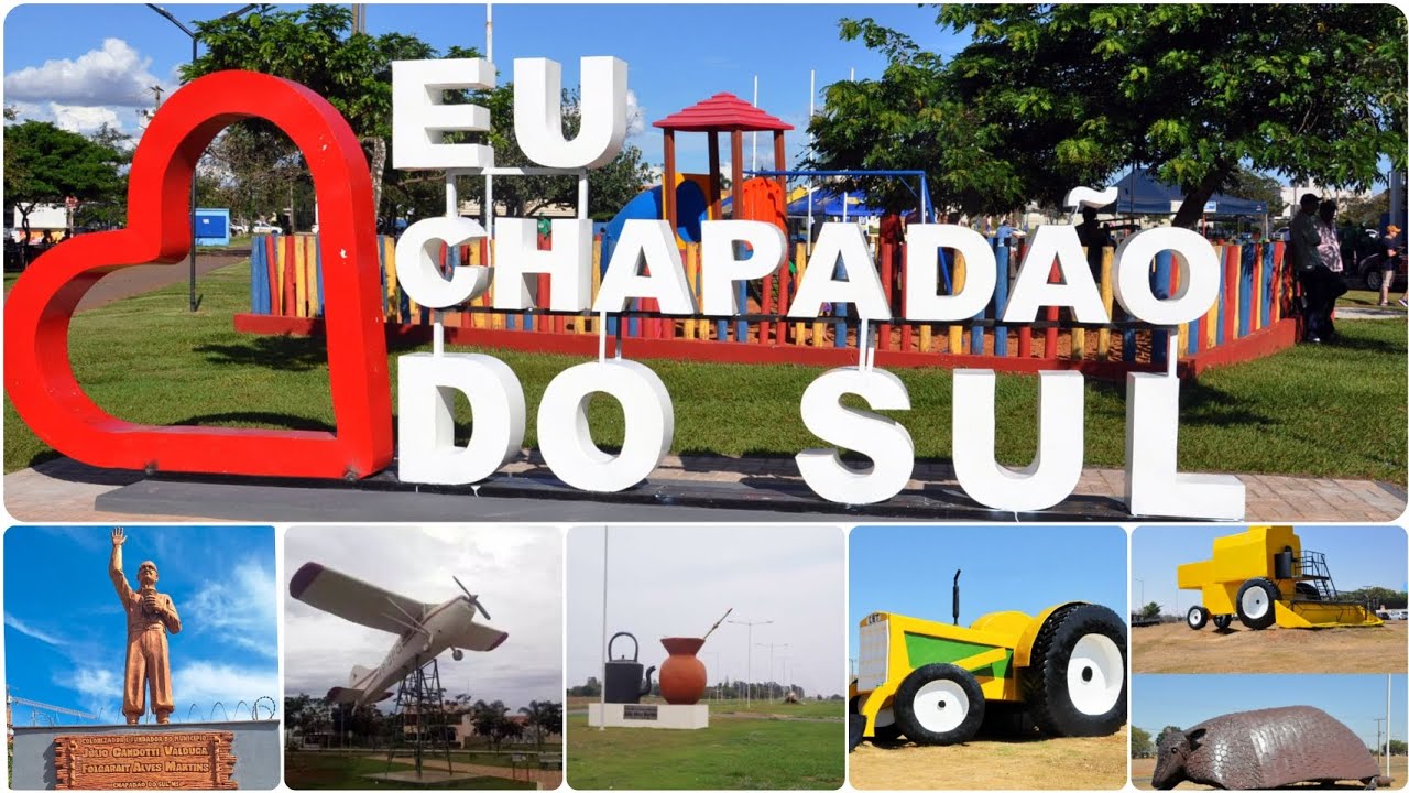 Mostrando e Contando um pouco da minha cidade Atual Chapadão do Sul-Ms/ Obs:Vídeo Gravado faz 2 anos