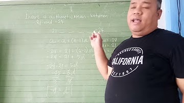 Math 10 - Arithmetic Sequence Part 2