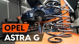 Jak wymienić Filtr paliwa VAUXHALL ASTRA Mk IV (G) Convertible - darmowe wideo online