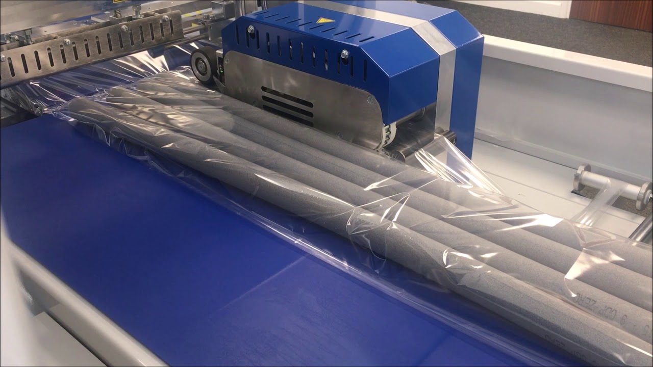 Sontex CS Matic High speed shrink wrap and bagging long products