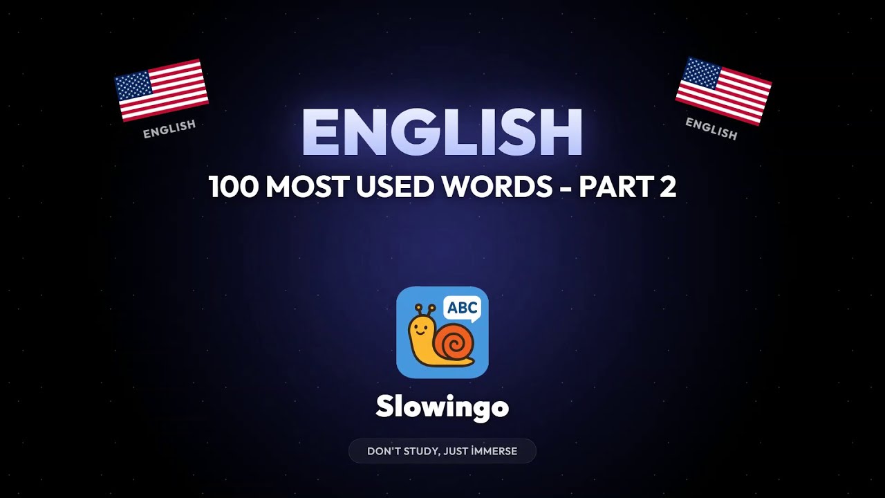 Learn English While You Sleep (Part 2) - Next 100 Words 💤