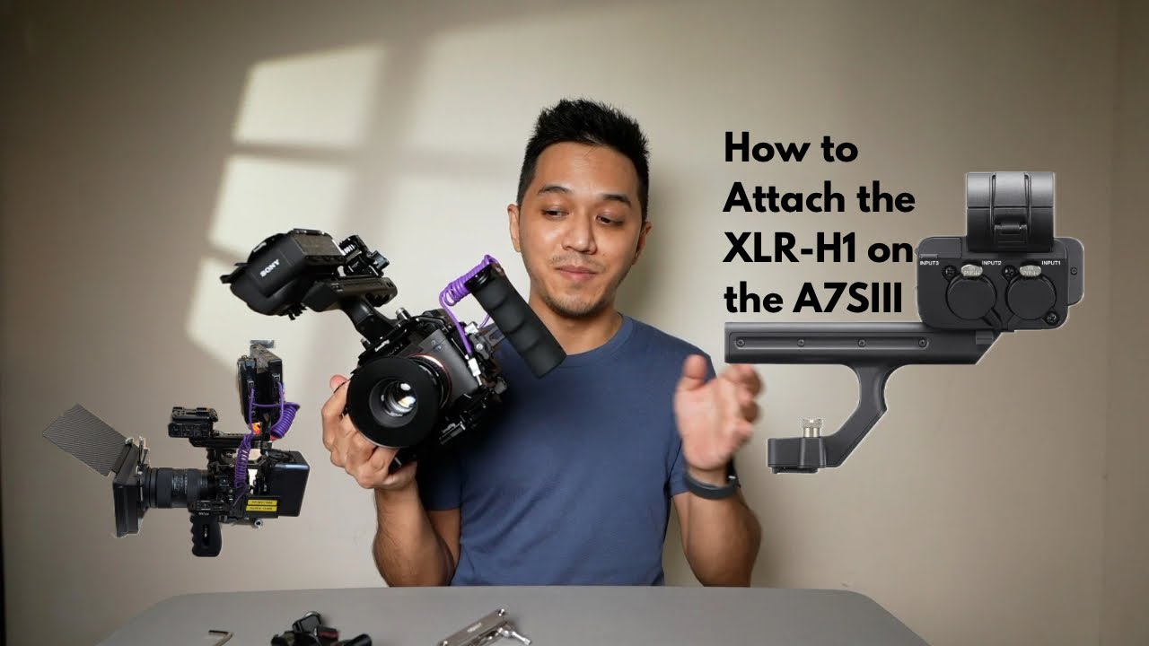 How to use the Sony FX3/FX30 XLR-H1 Top Handle on the Sony A7IV or