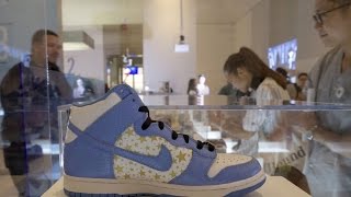 Museum exhibit celebrates America's sneaker culture