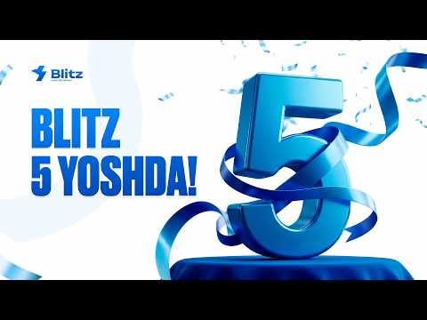 2021-yilda kichkina bir xonadan boshlangan Blitz bugun 5 yoshga to‘ldi.