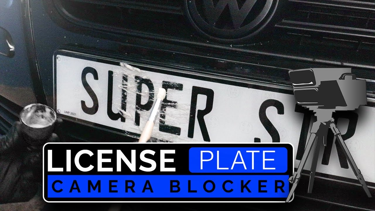 Top License Plate Camera Blockers & Reflectors