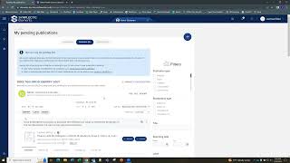 Claiming and Rejecting Publications
