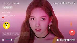 Twice Fancy V Live앱 생방송시점