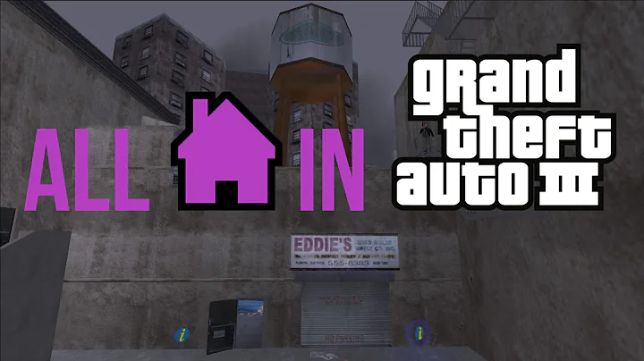 All the safehouses in GTA 3